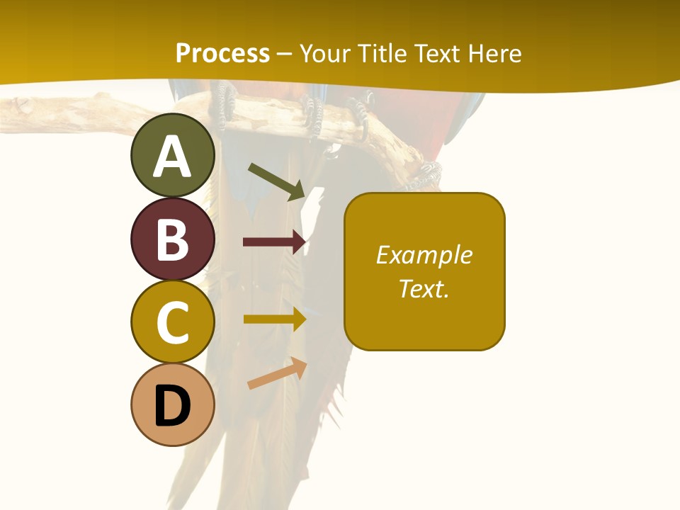 Vivid Beak Tropics PowerPoint Template