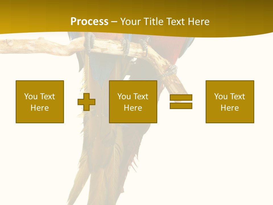 Vivid Beak Tropics PowerPoint Template