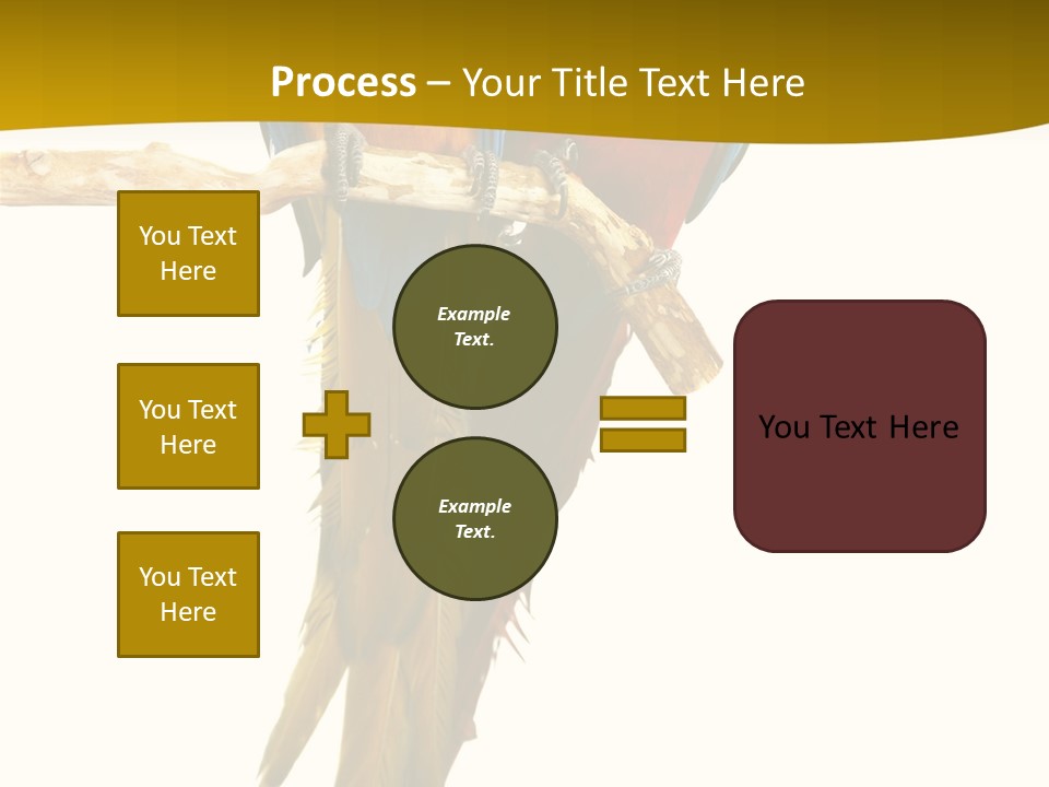 Vivid Beak Tropics PowerPoint Template