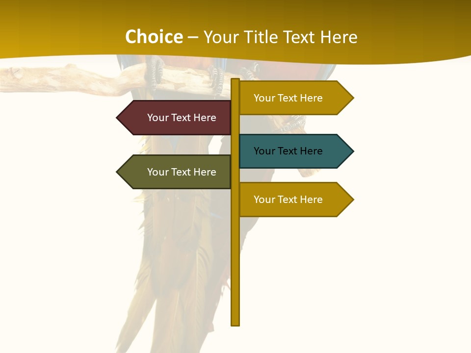 Vivid Beak Tropics PowerPoint Template