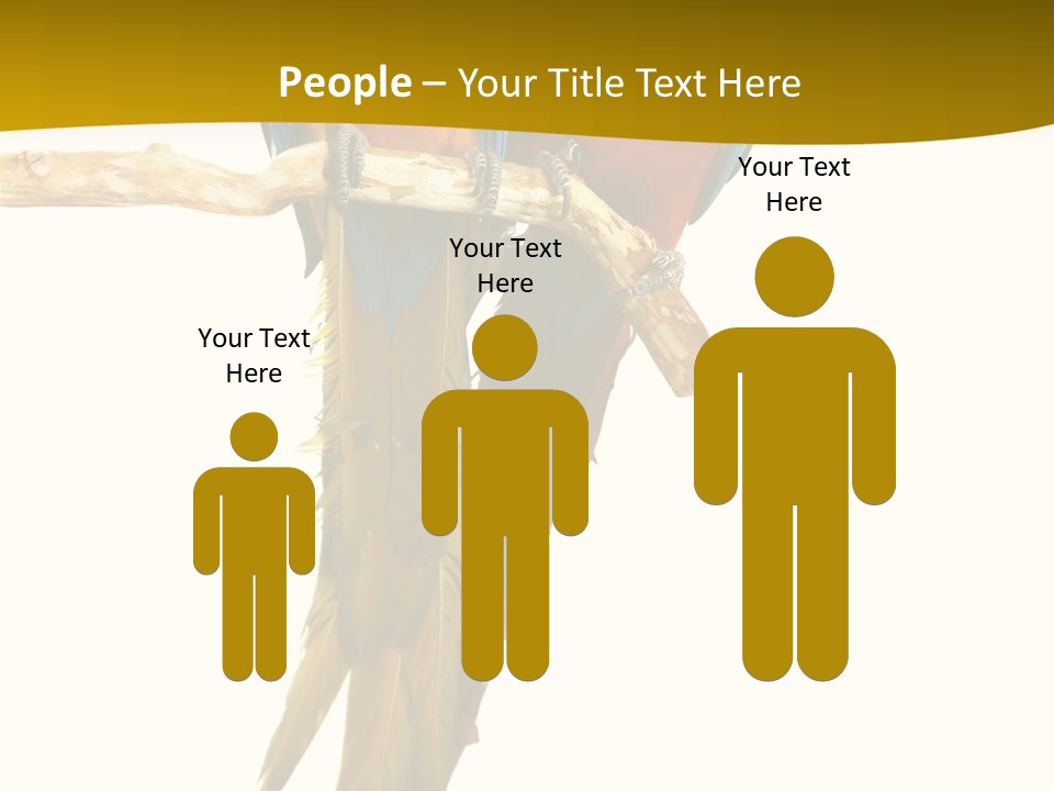 Vivid Beak Tropics PowerPoint Template