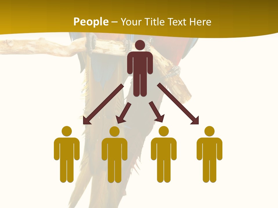 Vivid Beak Tropics PowerPoint Template