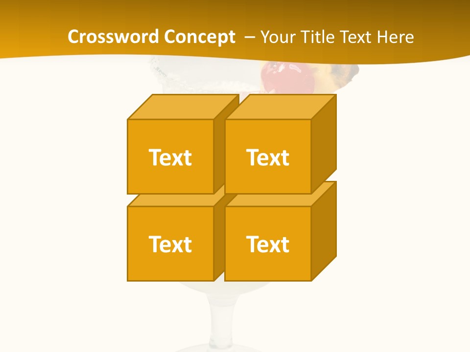 Cold Isolated Decoration PowerPoint Template