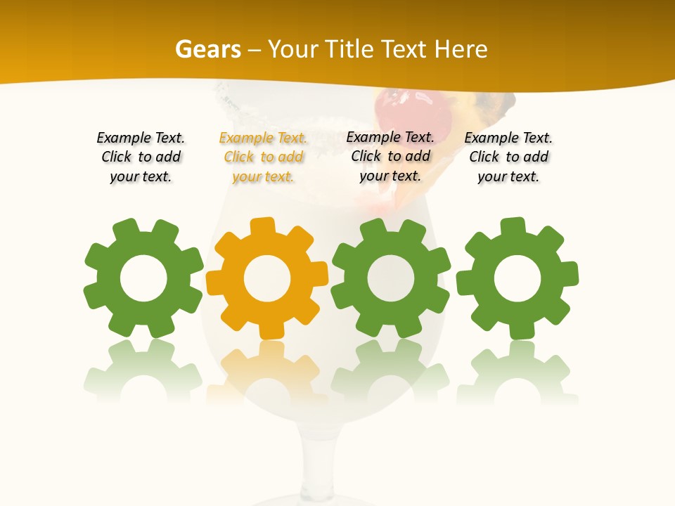 Cold Isolated Decoration PowerPoint Template