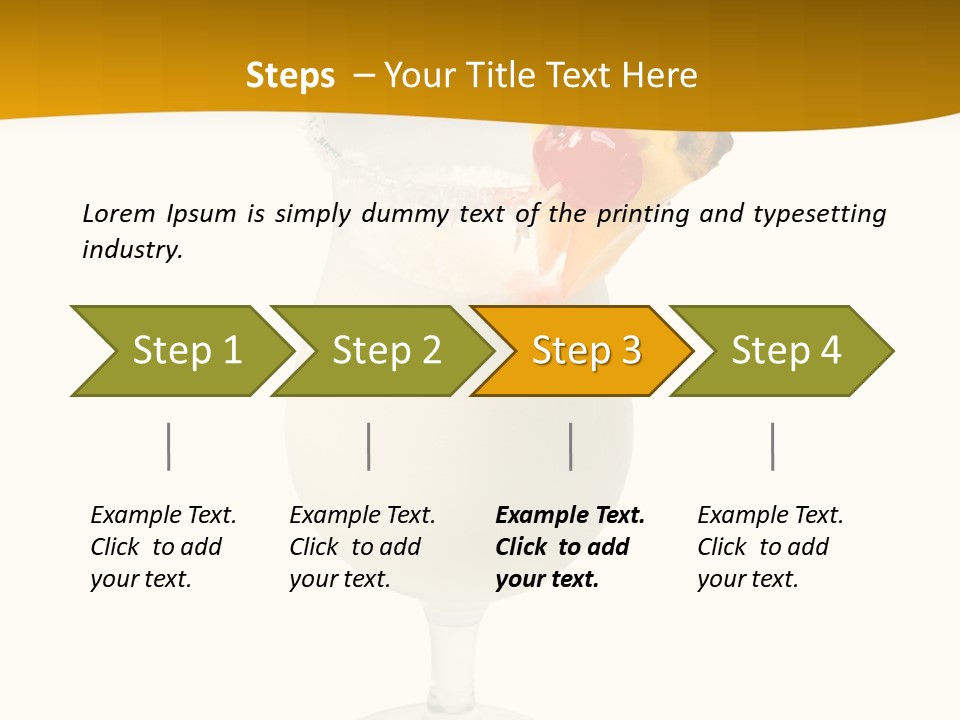 Cold Isolated Decoration PowerPoint Template