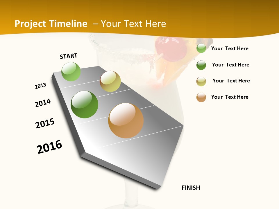 Cold Isolated Decoration PowerPoint Template
