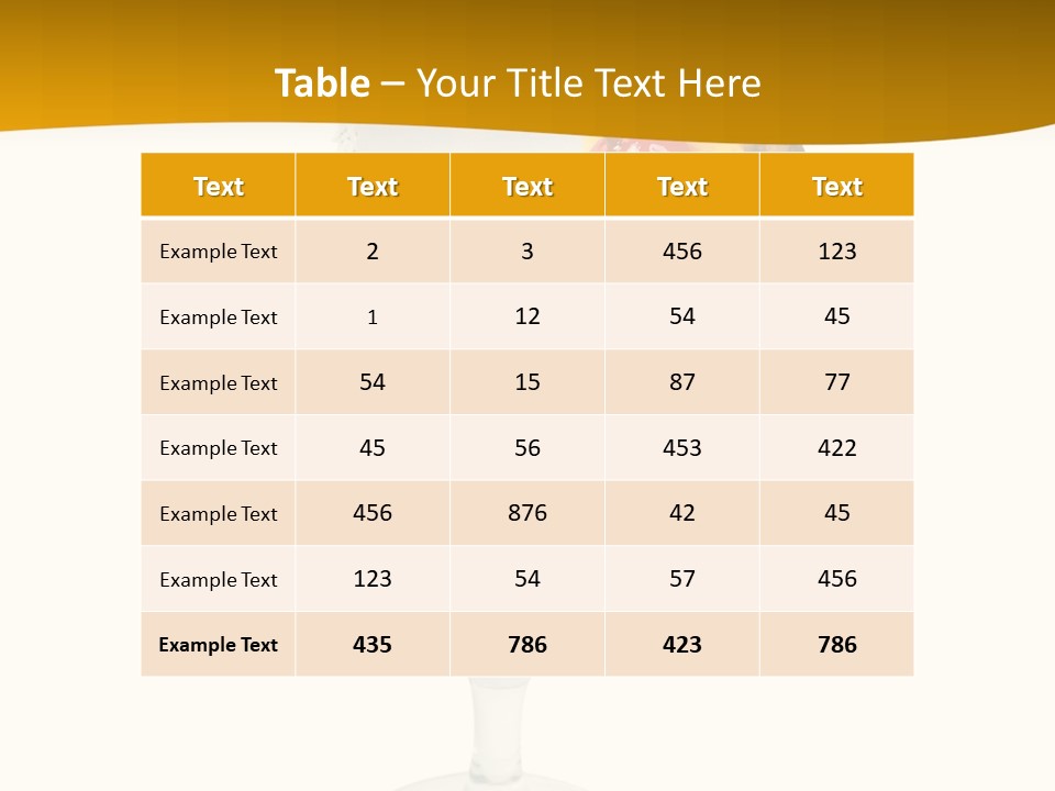 Cold Isolated Decoration PowerPoint Template