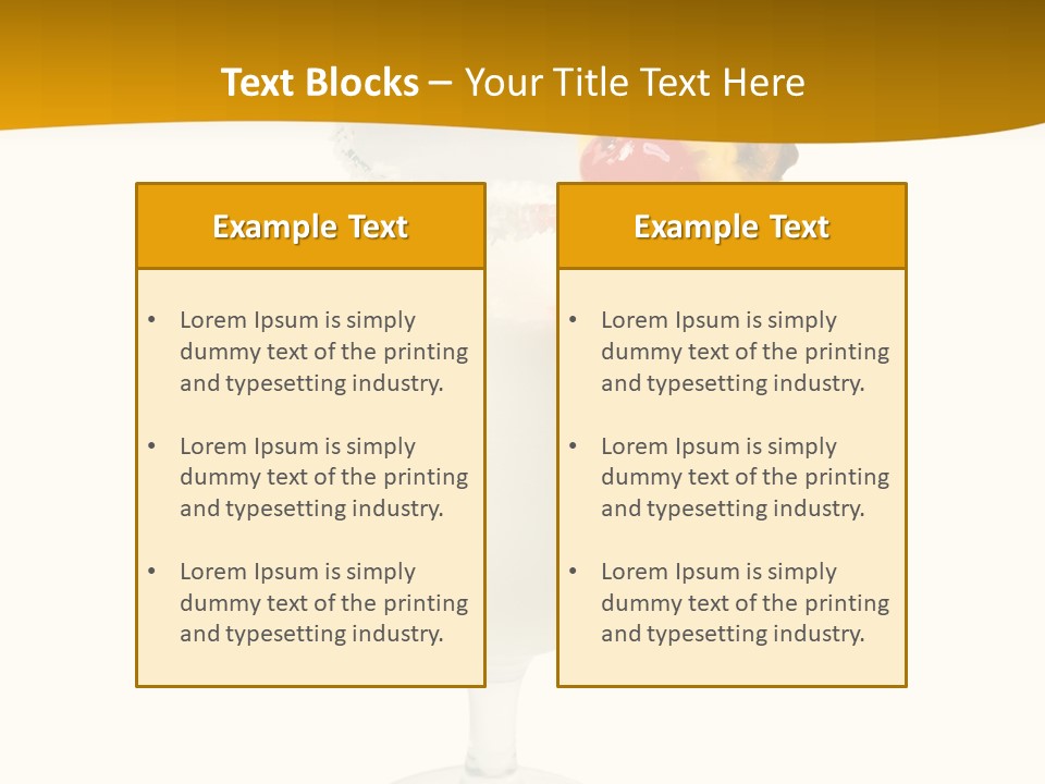 Cold Isolated Decoration PowerPoint Template