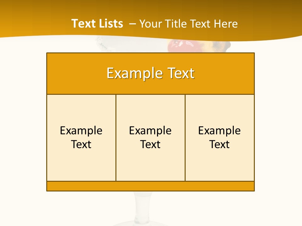 Cold Isolated Decoration PowerPoint Template