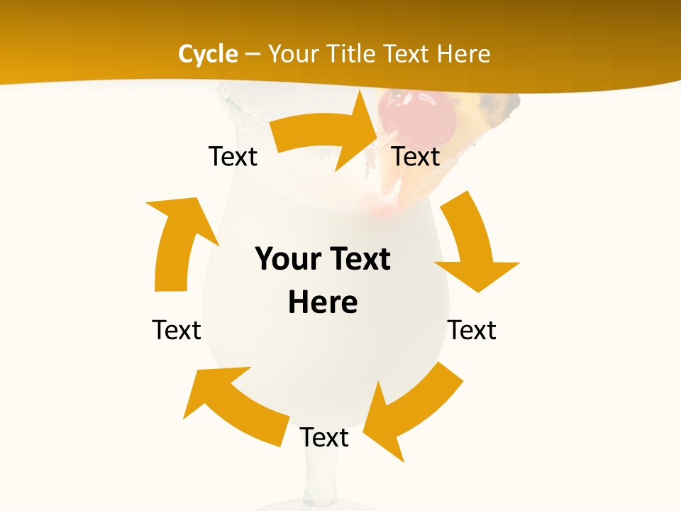 Cold Isolated Decoration PowerPoint Template