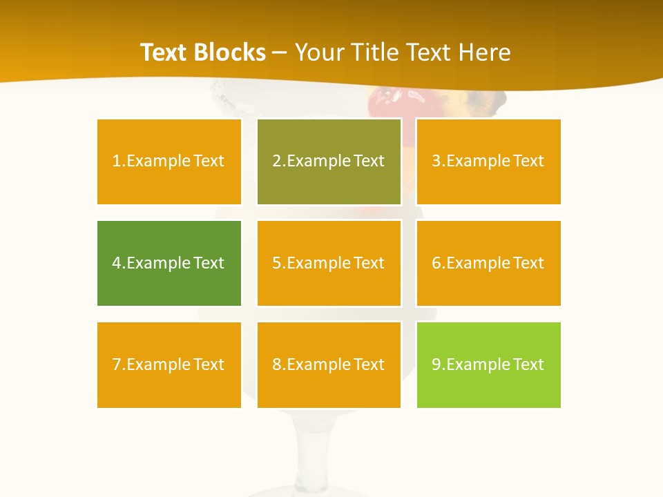 Cold Isolated Decoration PowerPoint Template