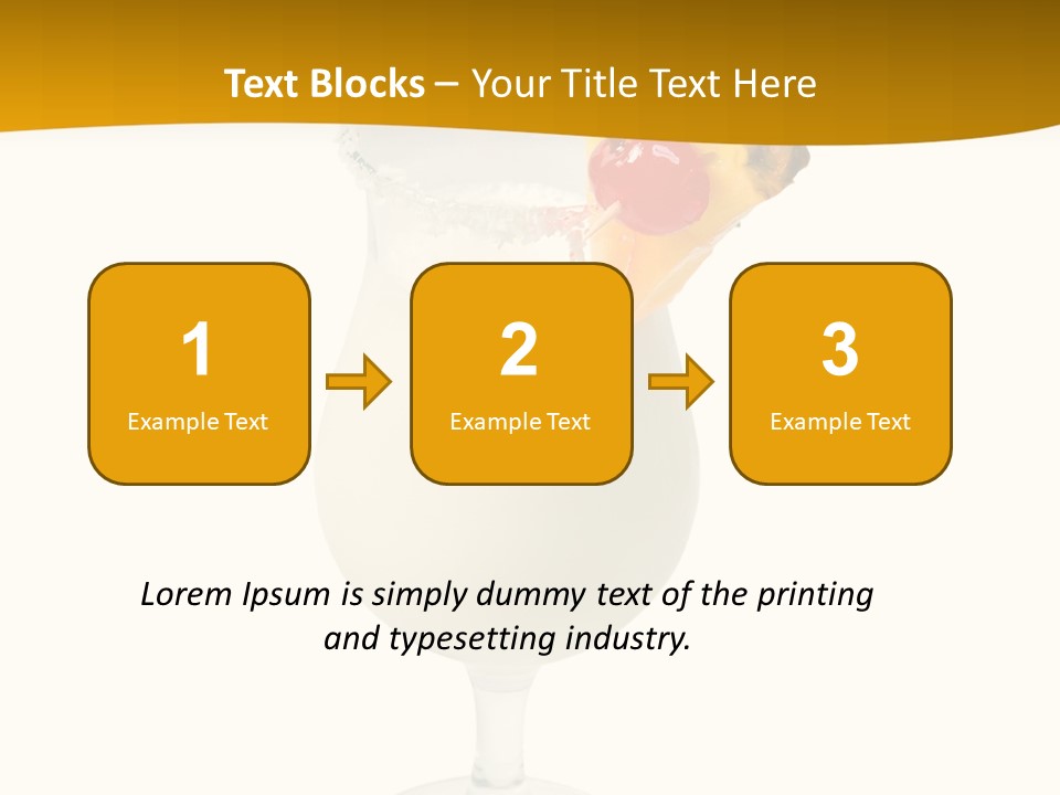 Cold Isolated Decoration PowerPoint Template