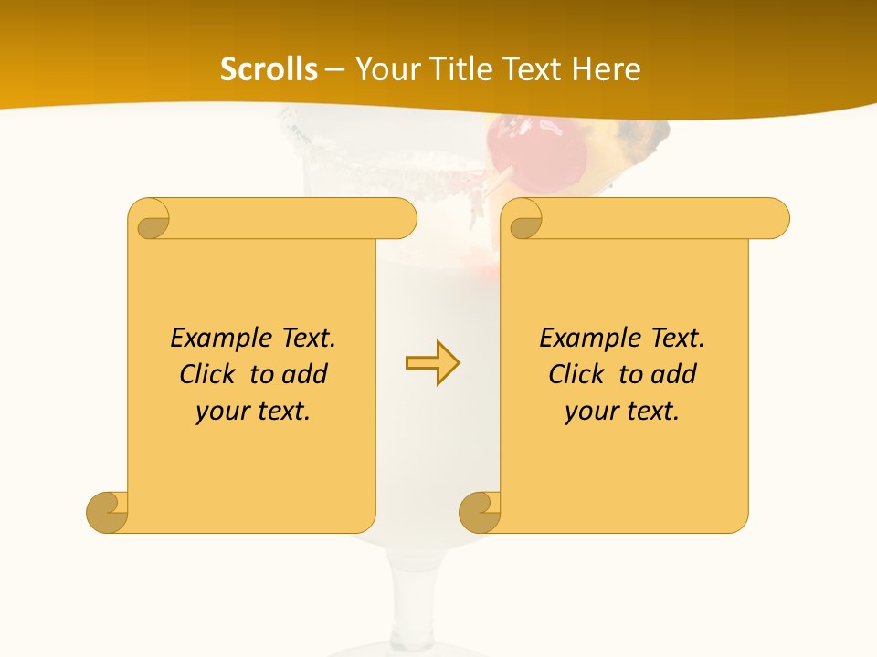 Cold Isolated Decoration PowerPoint Template