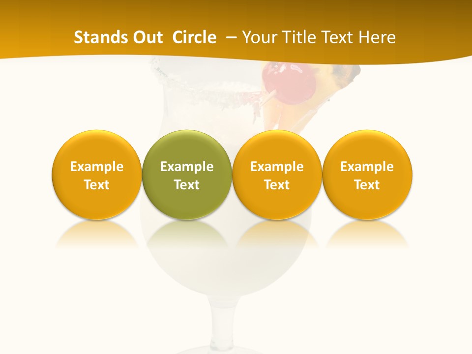 Cold Isolated Decoration PowerPoint Template