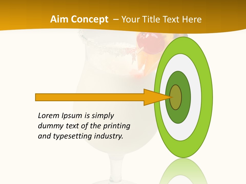 Cold Isolated Decoration PowerPoint Template