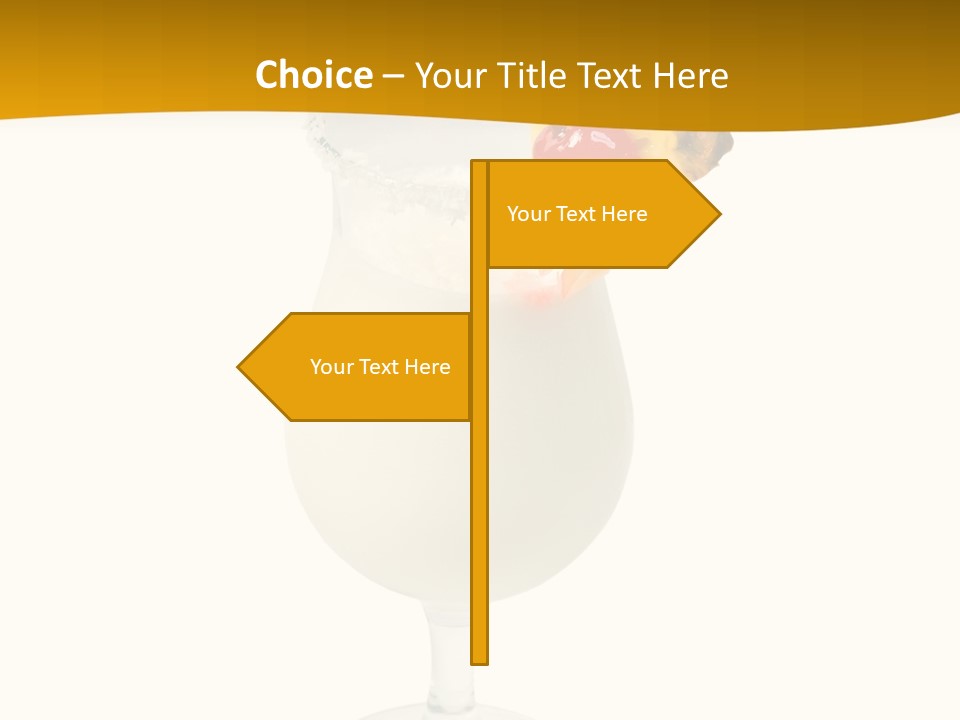 Cold Isolated Decoration PowerPoint Template