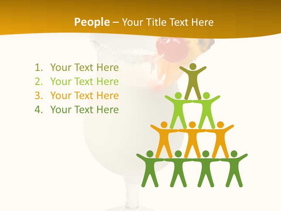 Cold Isolated Decoration PowerPoint Template