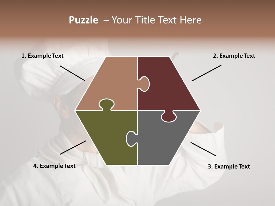 Nutrition Dinner Wooden PowerPoint Template