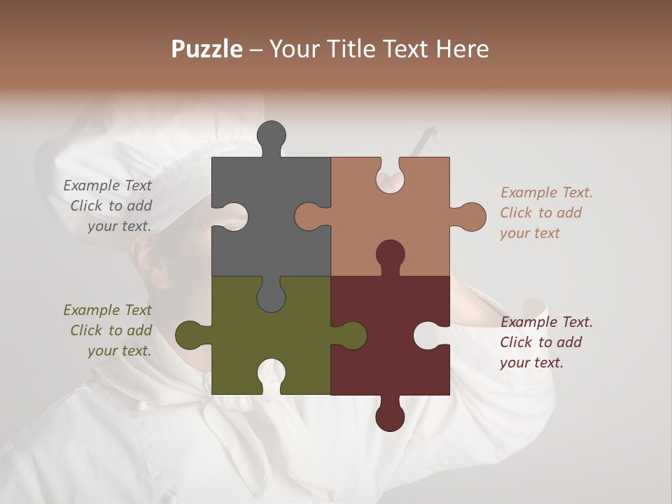 Nutrition Dinner Wooden PowerPoint Template