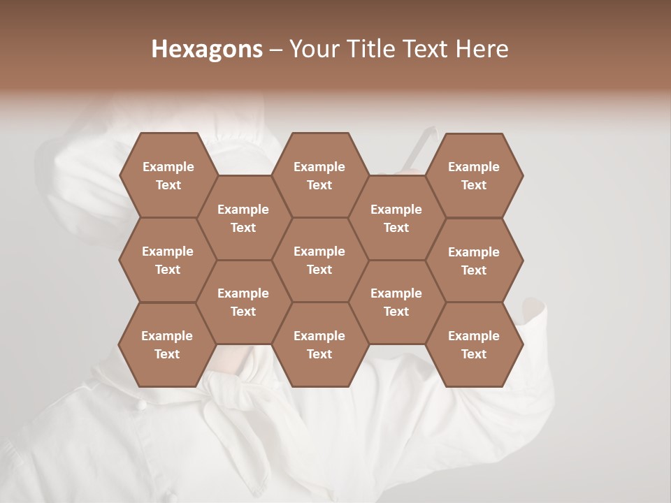 Nutrition Dinner Wooden PowerPoint Template