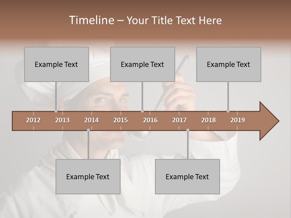 Nutrition Dinner Wooden PowerPoint Template