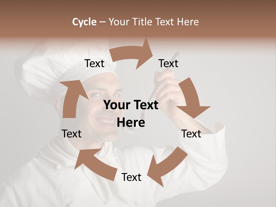 Nutrition Dinner Wooden PowerPoint Template