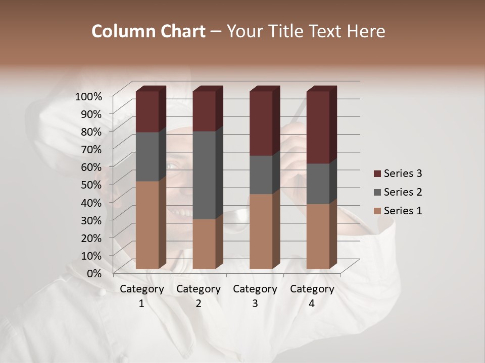 Nutrition Dinner Wooden PowerPoint Template