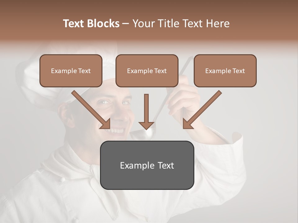 Nutrition Dinner Wooden PowerPoint Template