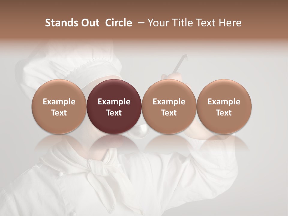 Nutrition Dinner Wooden PowerPoint Template