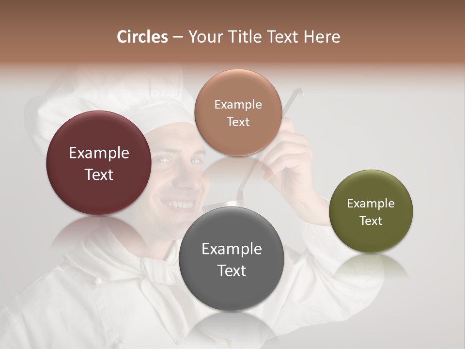 Nutrition Dinner Wooden PowerPoint Template