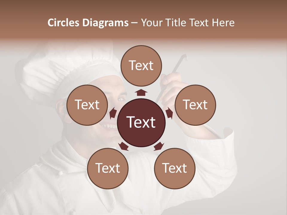 Nutrition Dinner Wooden PowerPoint Template