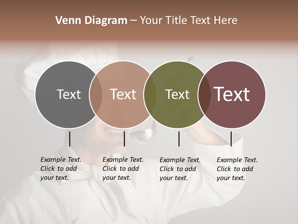 Nutrition Dinner Wooden PowerPoint Template