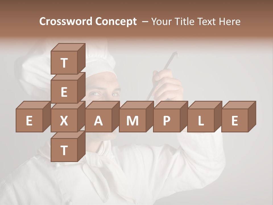 Nutrition Dinner Wooden PowerPoint Template