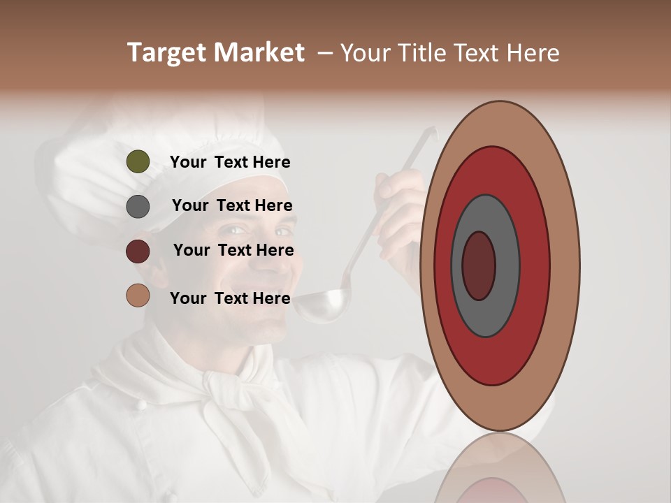 Nutrition Dinner Wooden PowerPoint Template