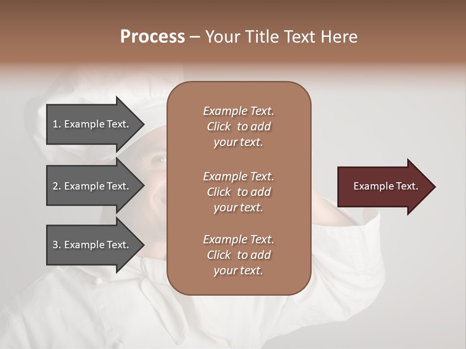 Nutrition Dinner Wooden PowerPoint Template