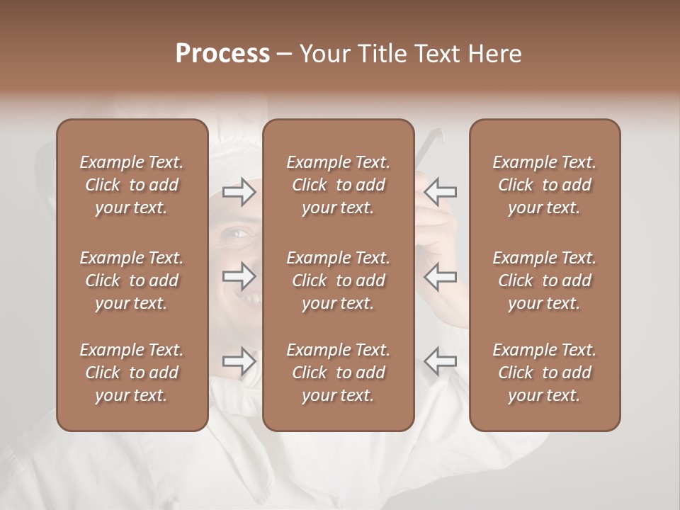 Nutrition Dinner Wooden PowerPoint Template