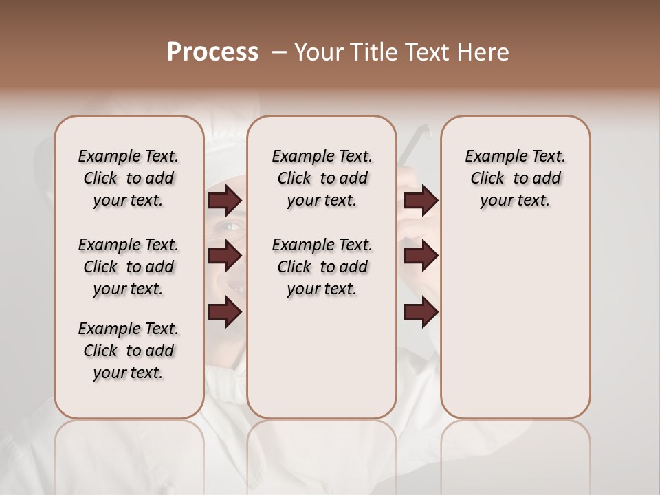 Nutrition Dinner Wooden PowerPoint Template