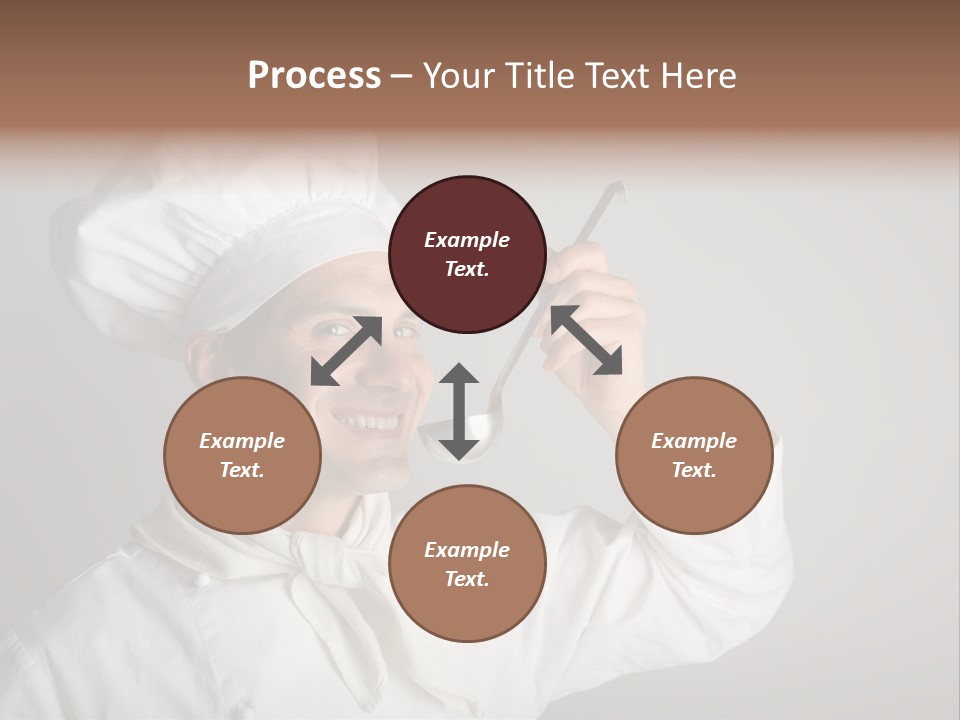 Nutrition Dinner Wooden PowerPoint Template