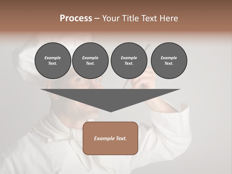 Nutrition Dinner Wooden PowerPoint Template