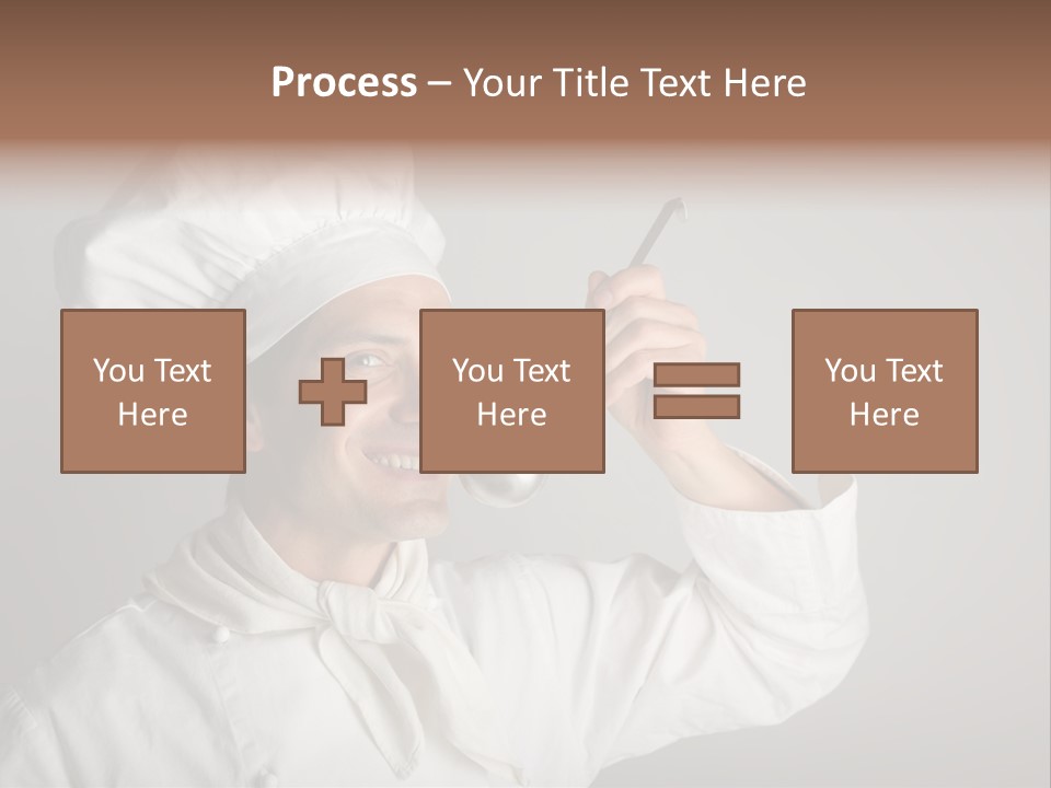 Nutrition Dinner Wooden PowerPoint Template