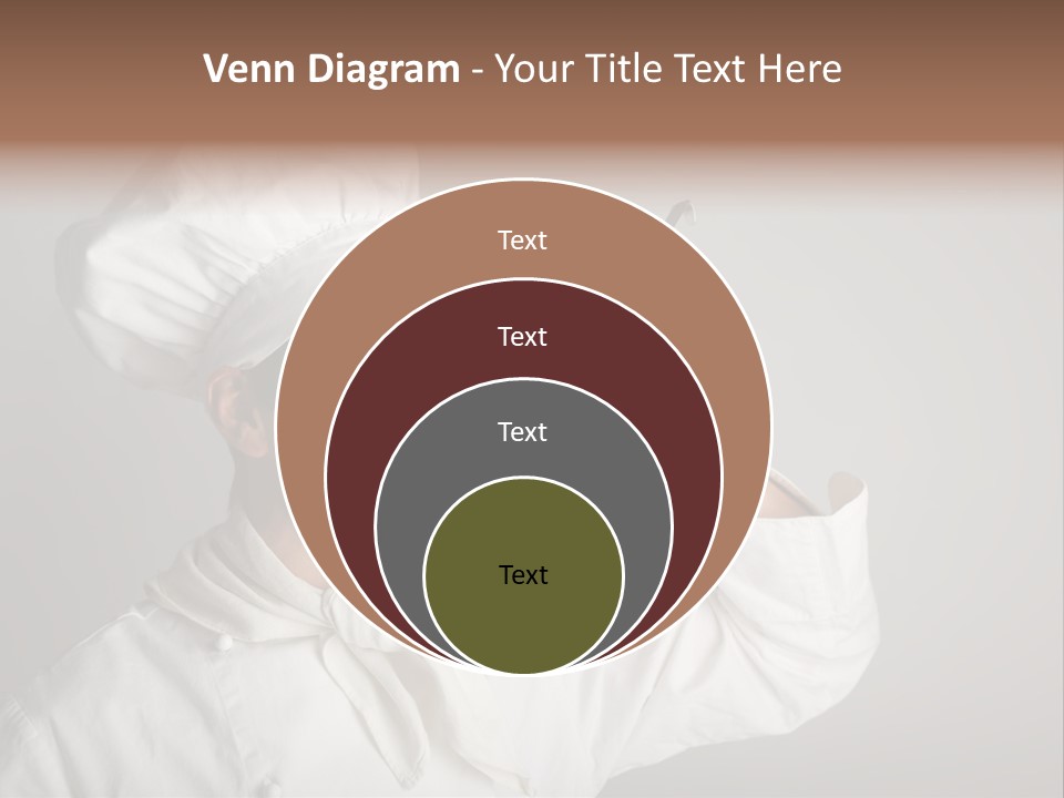 Nutrition Dinner Wooden PowerPoint Template