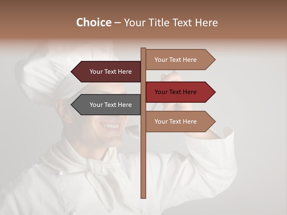 Nutrition Dinner Wooden PowerPoint Template