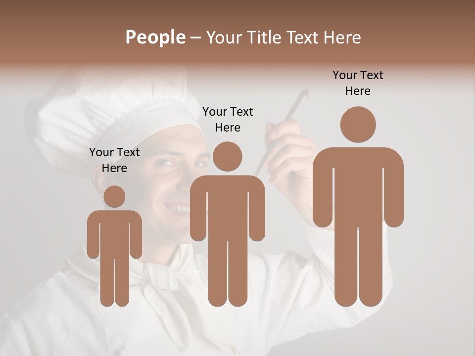 Nutrition Dinner Wooden PowerPoint Template