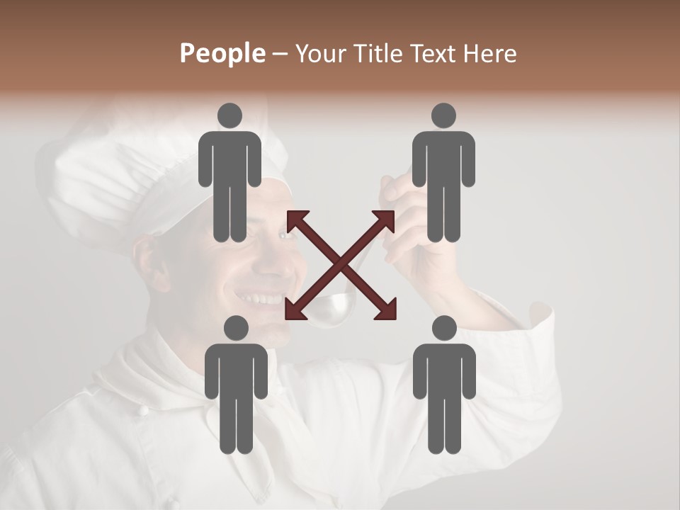 Nutrition Dinner Wooden PowerPoint Template