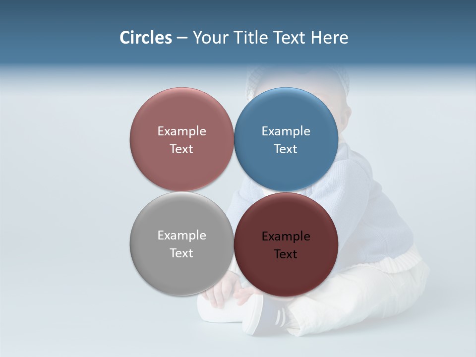 Fun Son Isolated PowerPoint Template