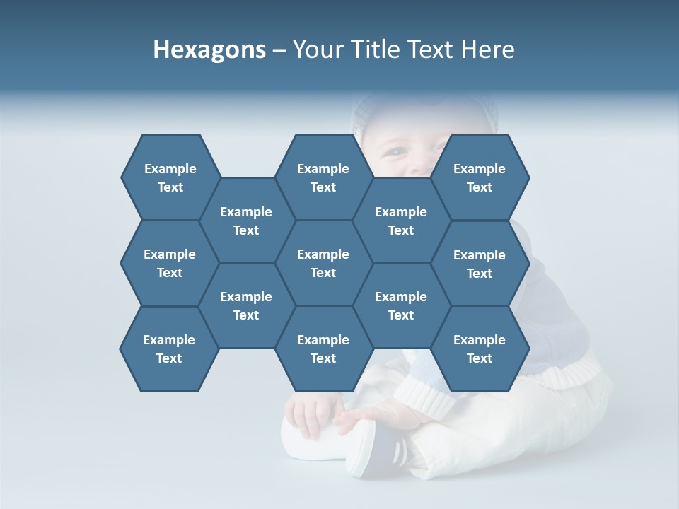 Fun Son Isolated PowerPoint Template