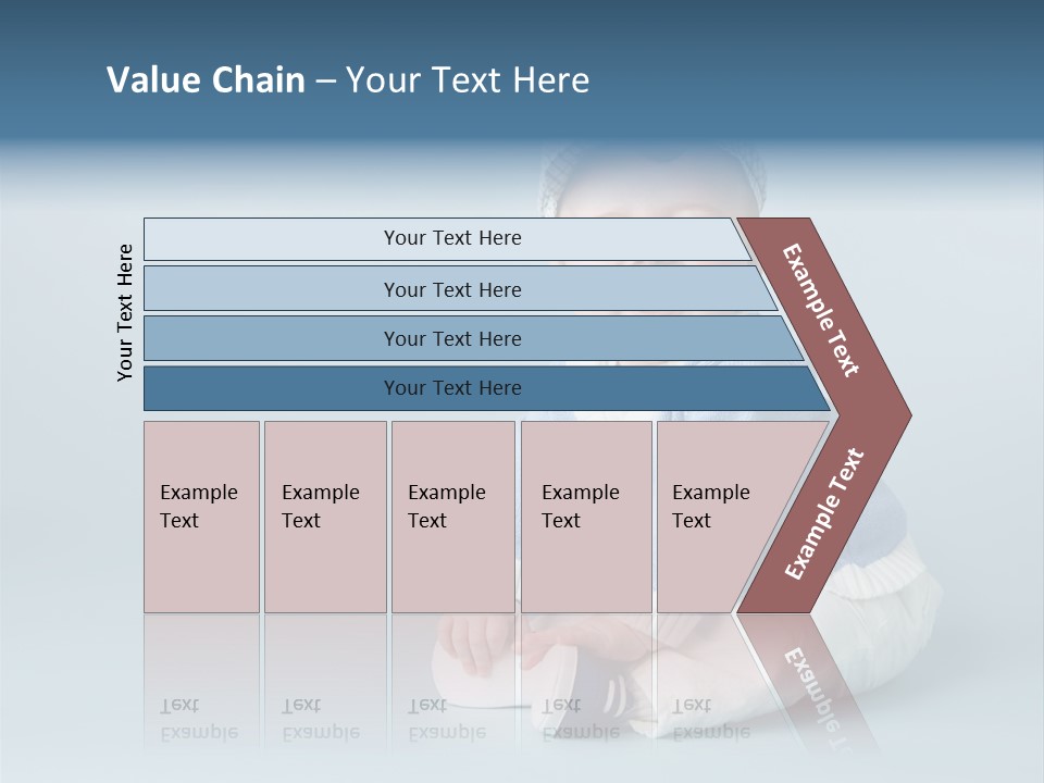 Fun Son Isolated PowerPoint Template
