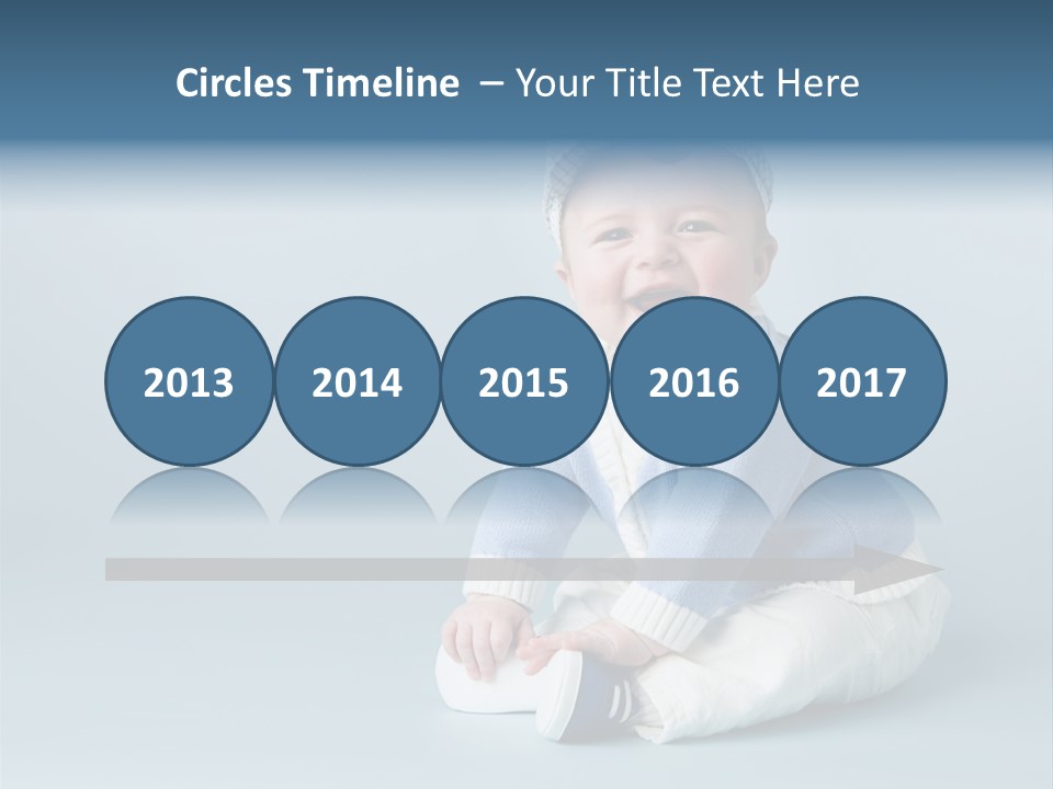 Fun Son Isolated PowerPoint Template