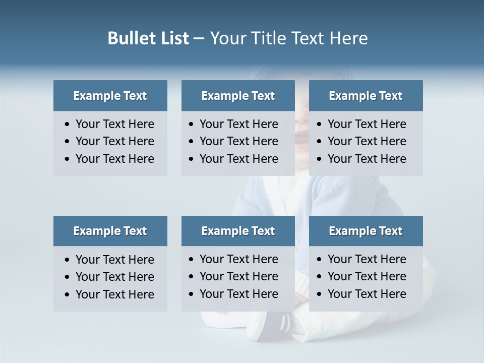 Fun Son Isolated PowerPoint Template