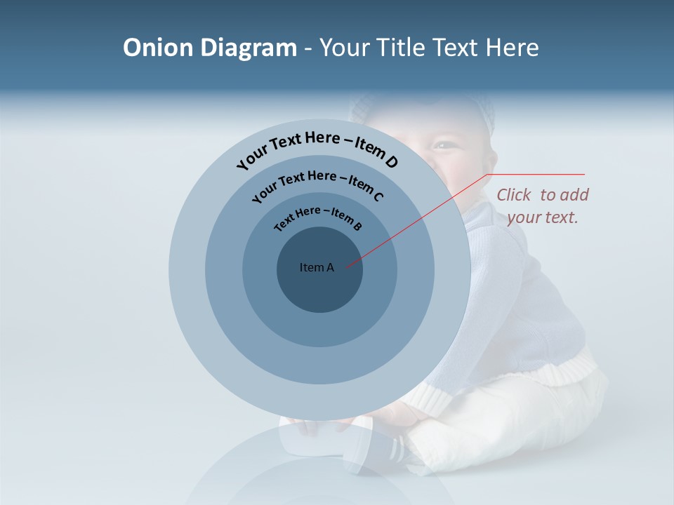 Fun Son Isolated PowerPoint Template